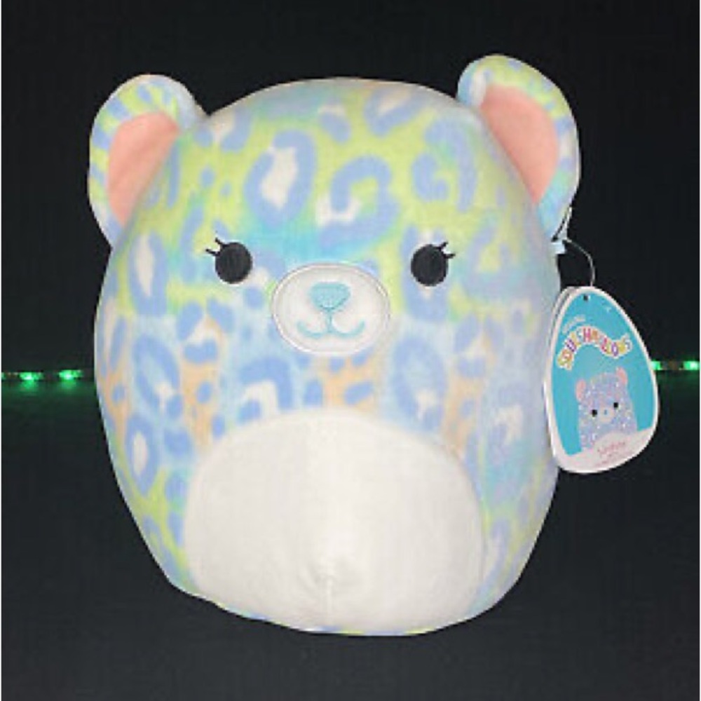 Squishmallows Lindsay the Spotted Leopard 7" Plush 2021 Spring Collection